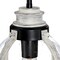 Westinghouse Pendant 60W Mini Cindy, Matte Black, Antique Ash Accents Clear Seeded Glass 6129700 - alternate 7